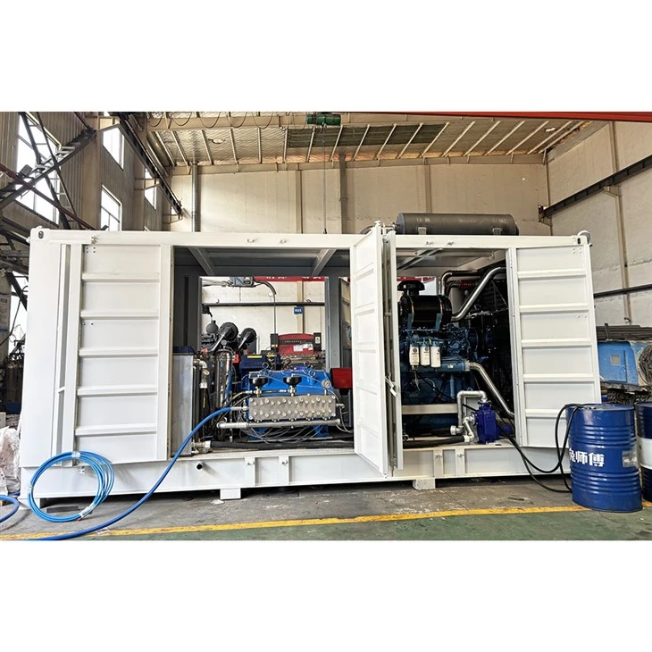دستگاه هیدروبلاست تمیز کننده راکتور 1400bar