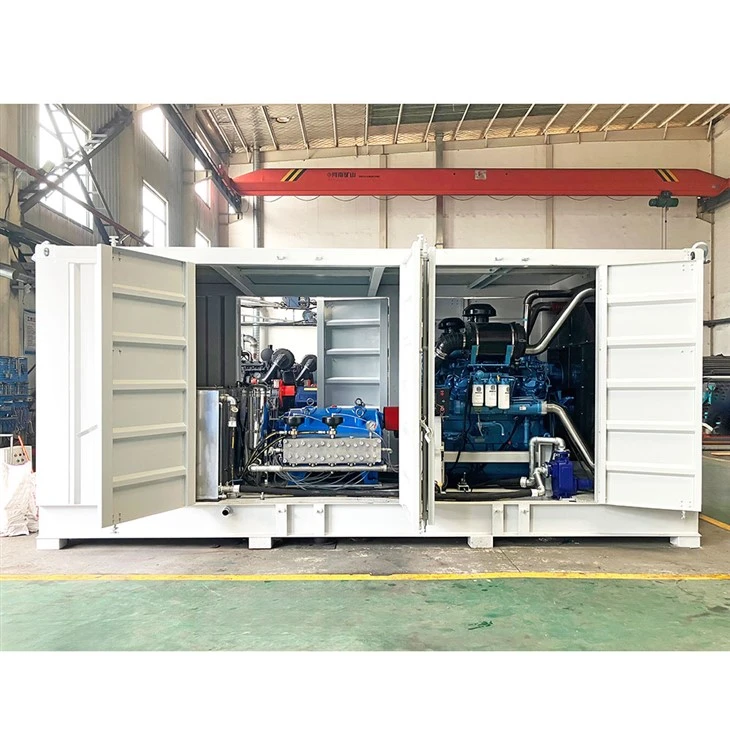 دستگاه انفجار آب راکتور 20000psi 200Lpm